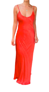 Vestido Maxi Naranjo