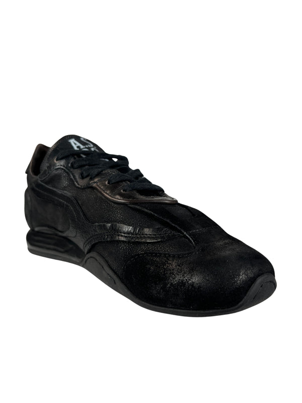 Zapatillas Cuero Negras