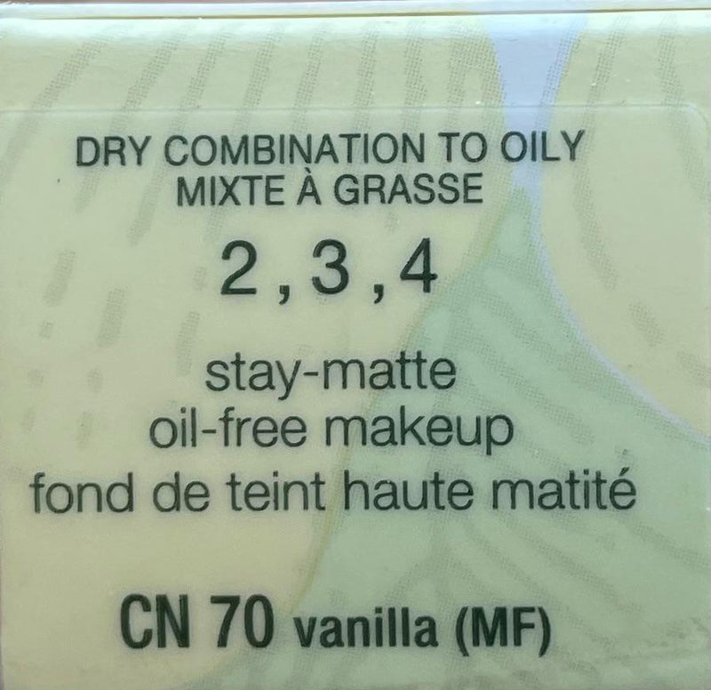 Stay-matte Oil-free Makeup