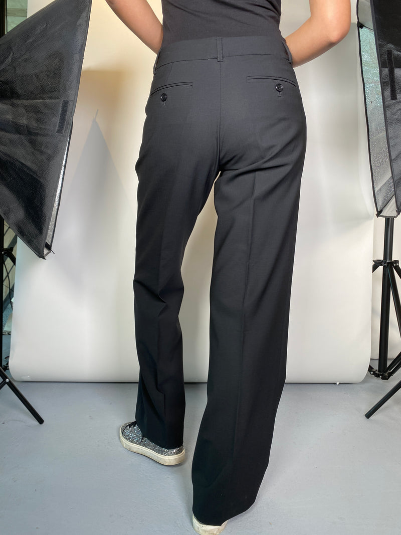 Pantalón Lino Negro