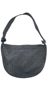 Bolsa Cuero Tejido