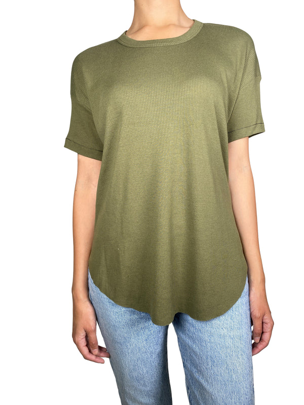 Polera Rib Verde