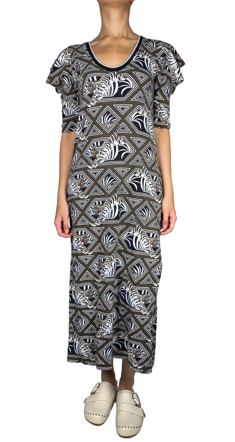 Vestido Block Tiger