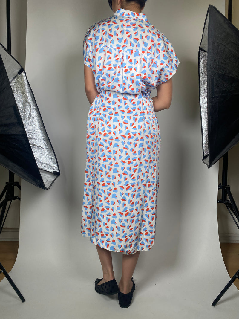 Vestido Camisero Corazones