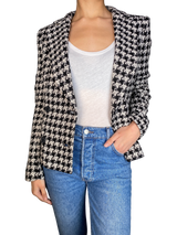 Blazer Pied de Poule