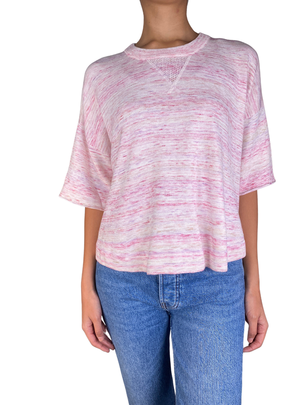 Sweater Rosado Jaspeado