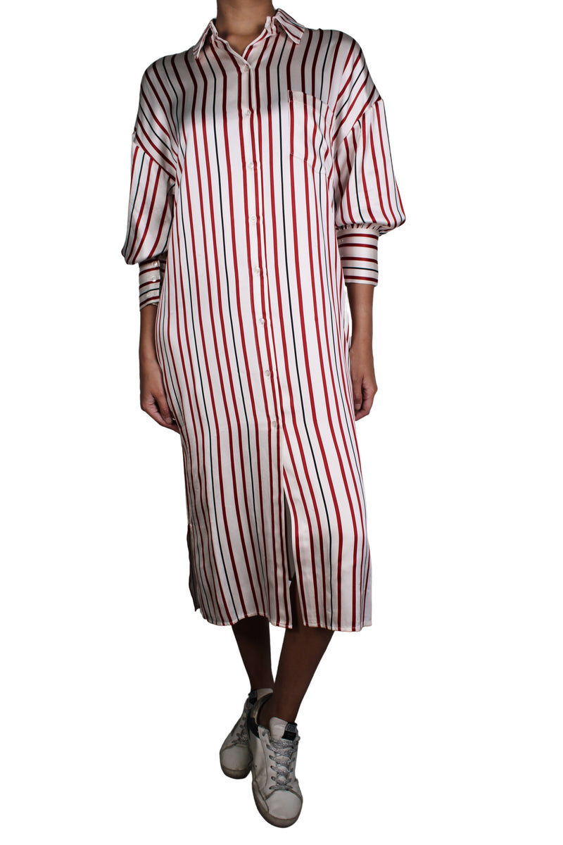 Vestido Camisero Seda