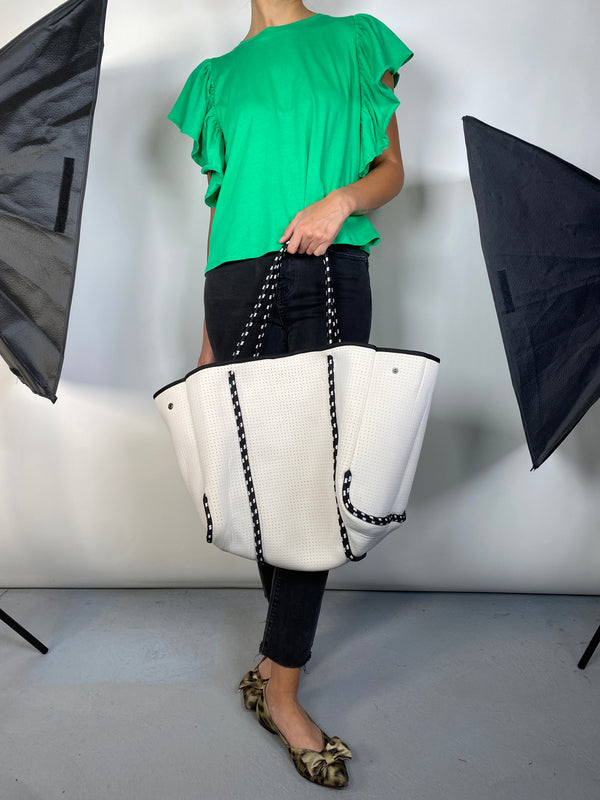 Cartera Blanca Deportiva