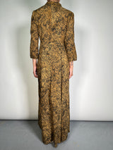 Vestido Maxi Animal Print