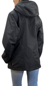 Parca Negra Impermeable