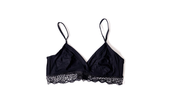 Bralette Negro Encaje