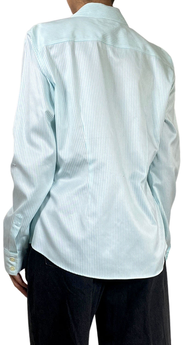 Blusa Verde A Rayas