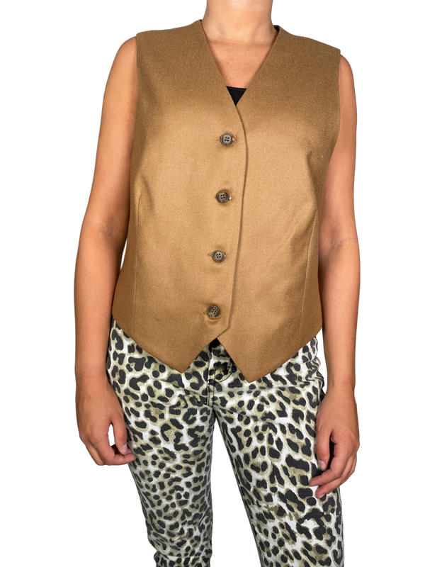 Gilet Lana Café