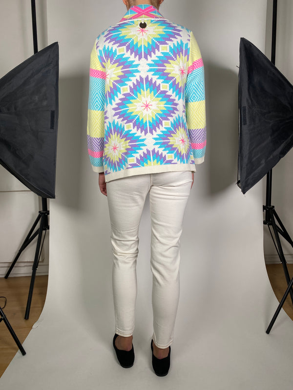 Sweater Abierto Multicolor