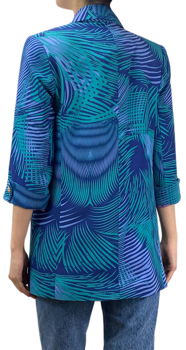 Blazer Eva Tropical Blue