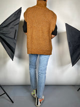 Sweater Terracota Botones