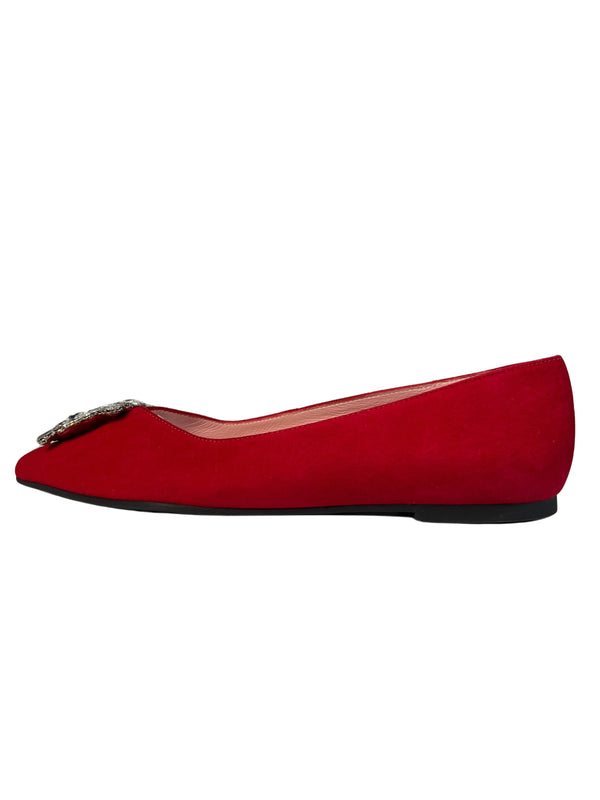 Ballerinas Diamantes Gamuza