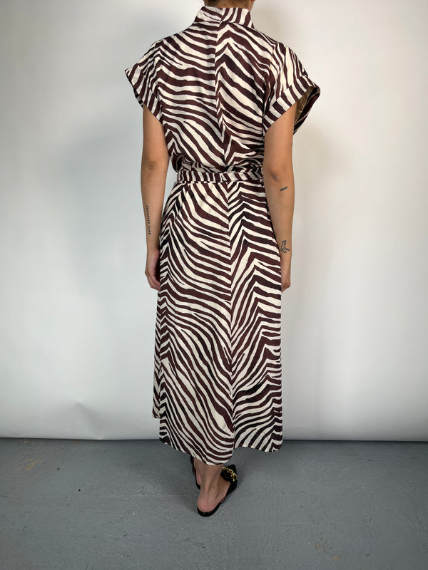 Vestido Maxi Animal Print