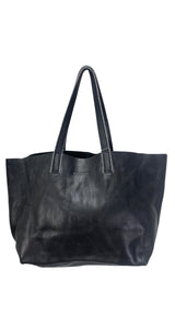 Cartera Cuero Negro