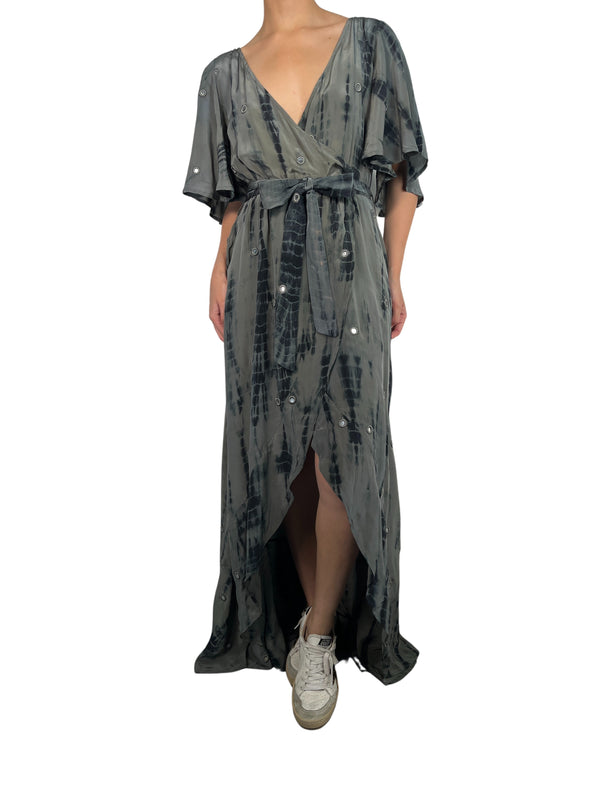 Vestido Tie Dye Aplicaciones
