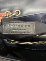 Cartera Azul Marino
