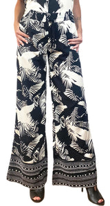 Pantalón Tela Hojas