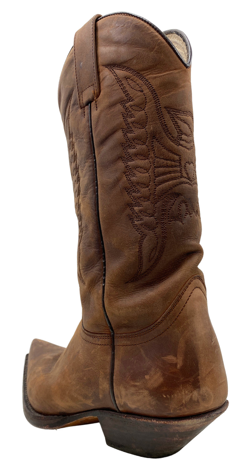 Botas Cafe Cuero