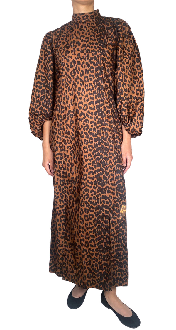 Vestido Maxi Animal Print