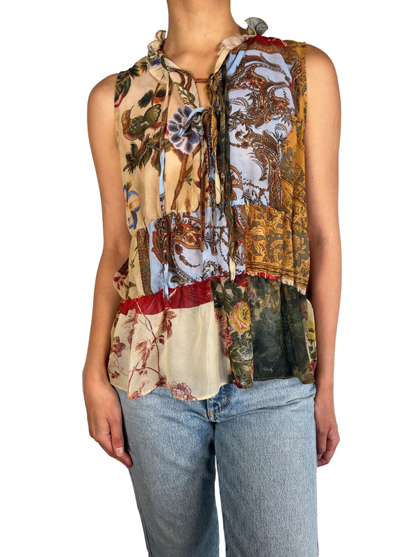 Blusa Traslucida