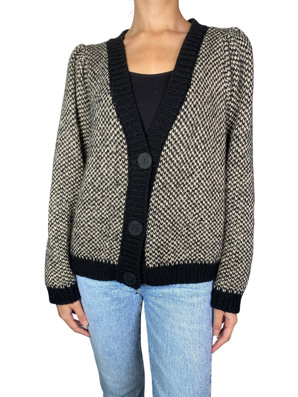 Sweater Tejido Abierto
