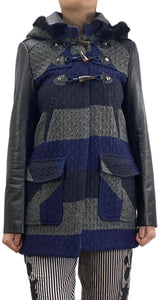 Montgomery Tejido Azul