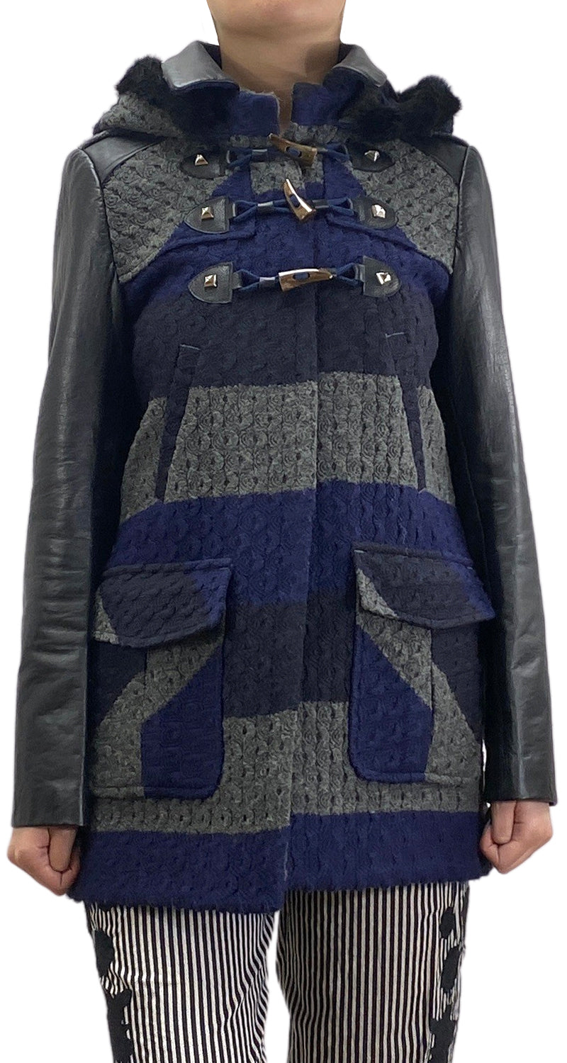 Montgomery Tejido Azul