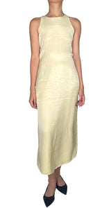 Vestido Amarillo Pastel