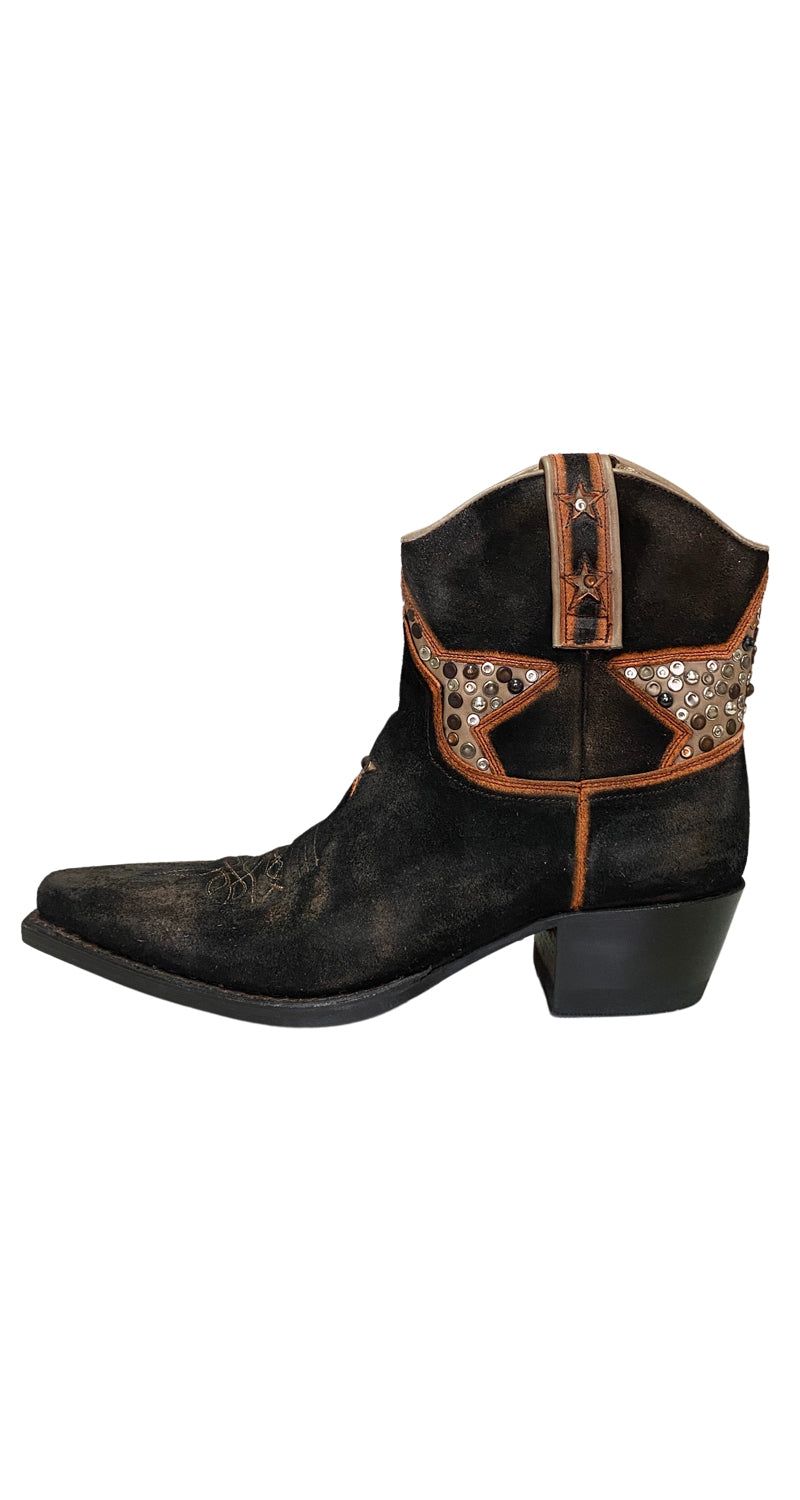 Botas Negras Tachas
