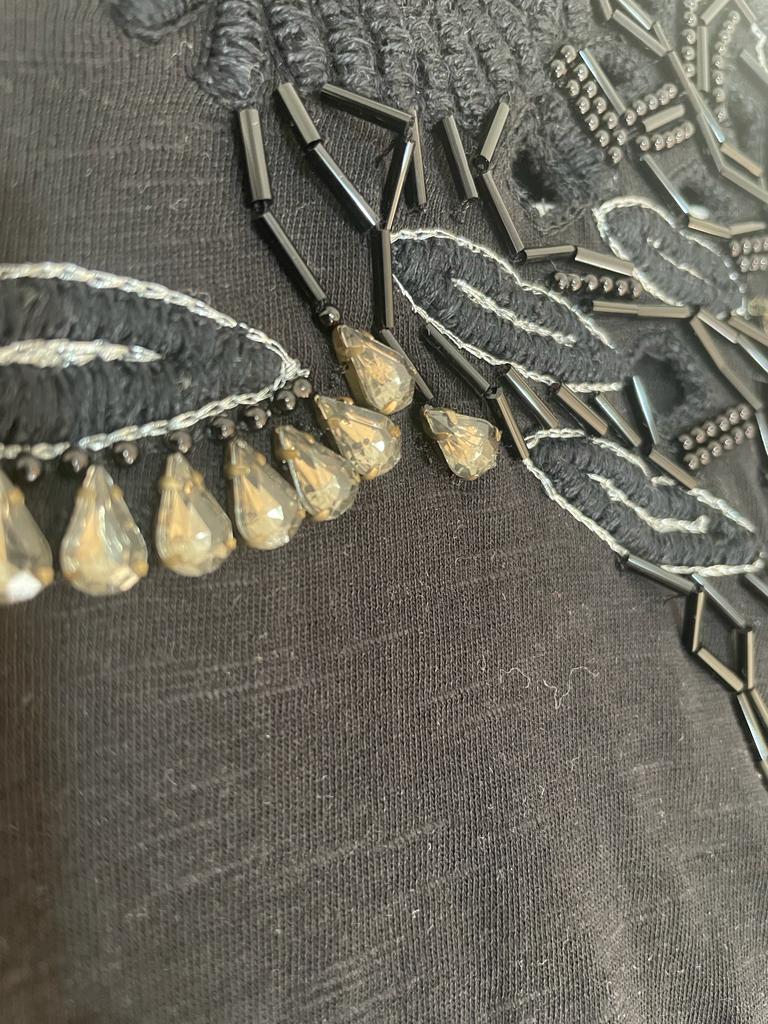 Polera Bordado Canutillos
