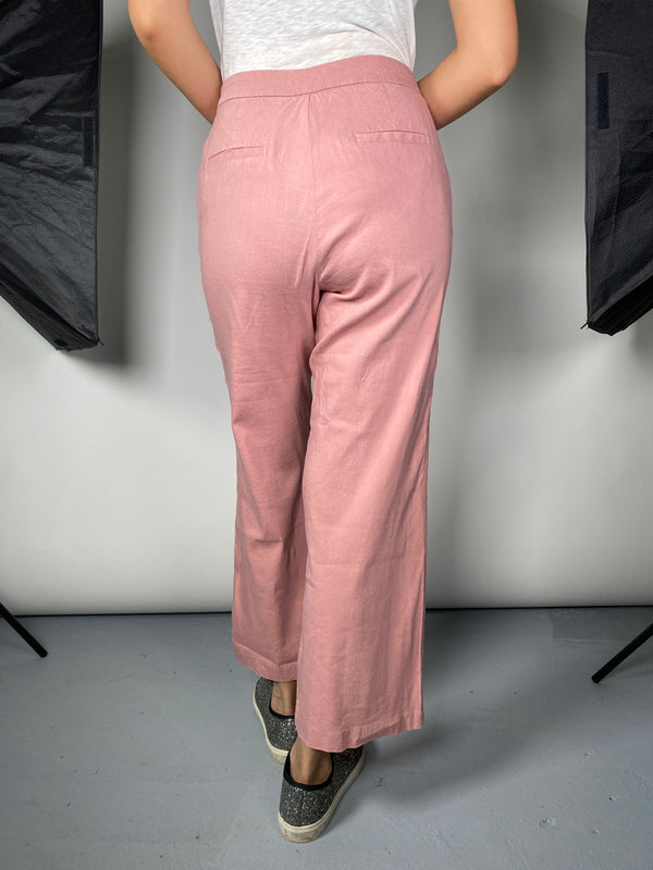 Pantalón Rosa Palazzo