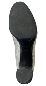 Botines Plateados