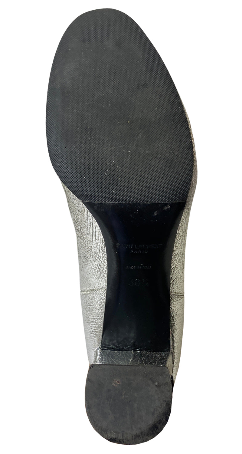Botines Plateados