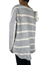 Sweater Gris a Rayas