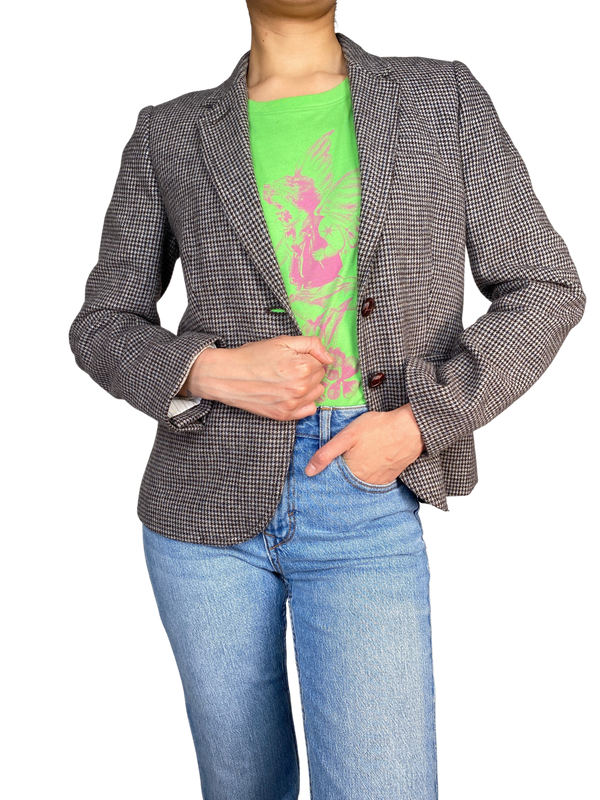 Blazer Houndstooth Lana