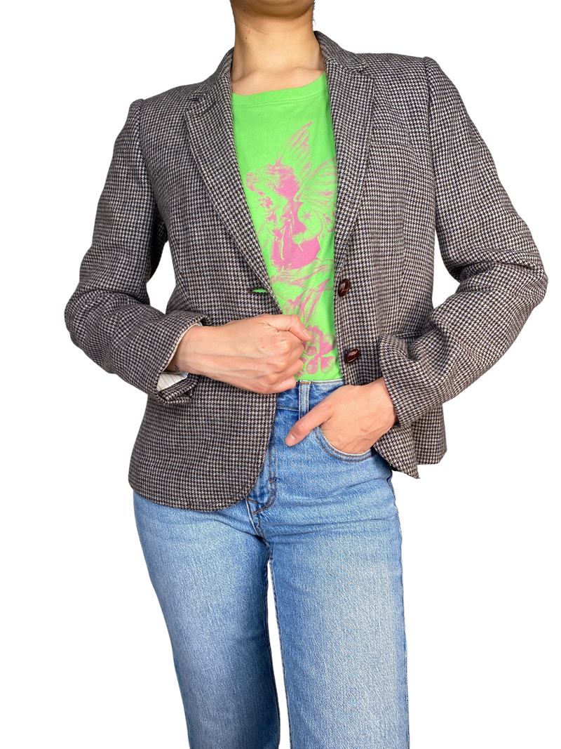 Blazer Houndstooth Lana