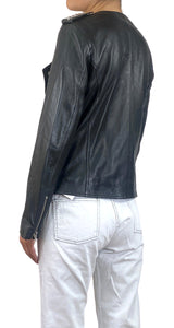 Chaqueta Cuero Tachas