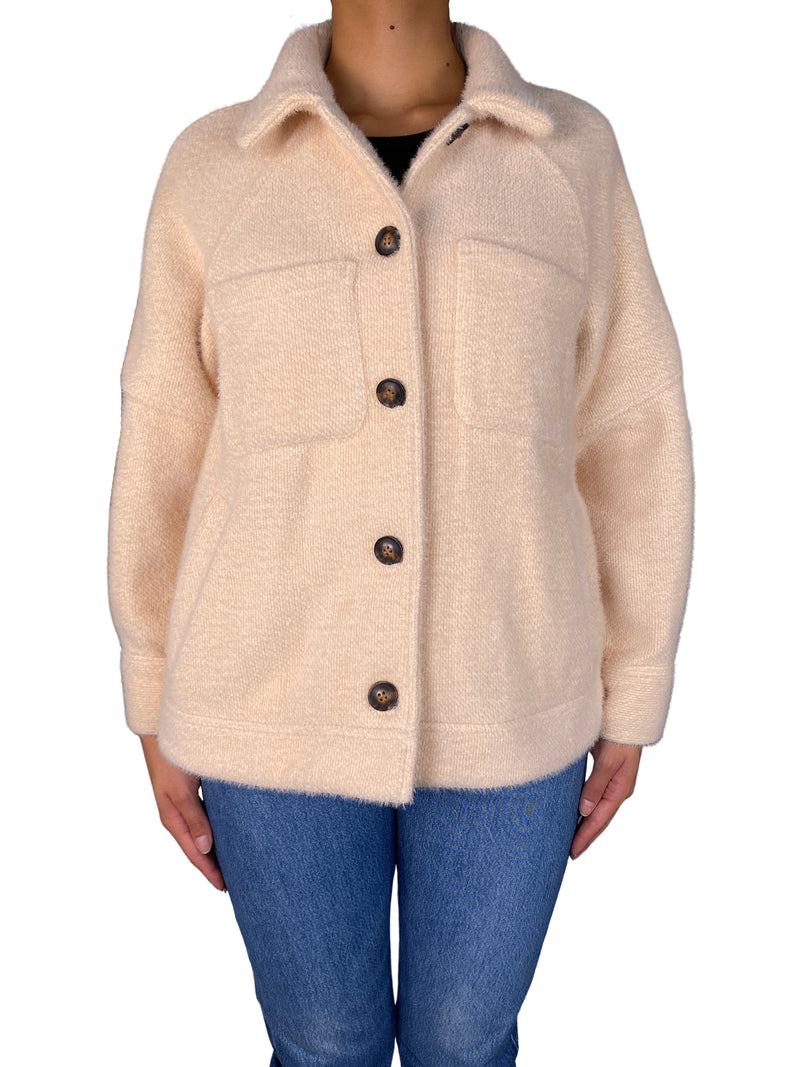 Chaqueta Tejida Beige