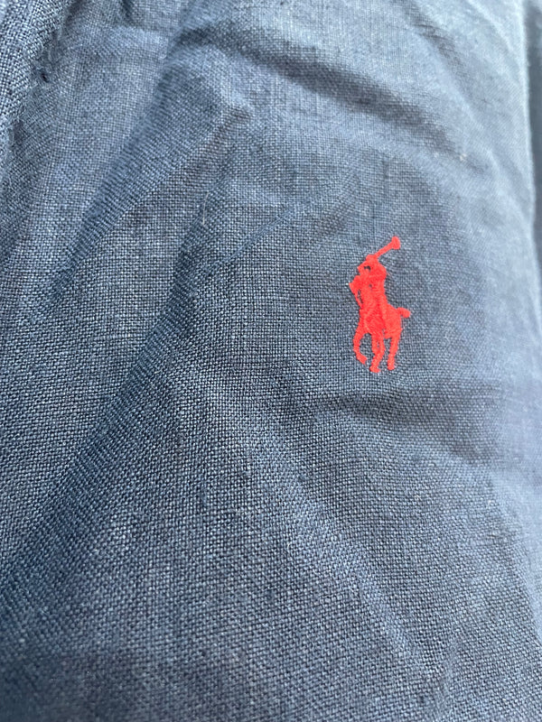 Camisa Lino Azul