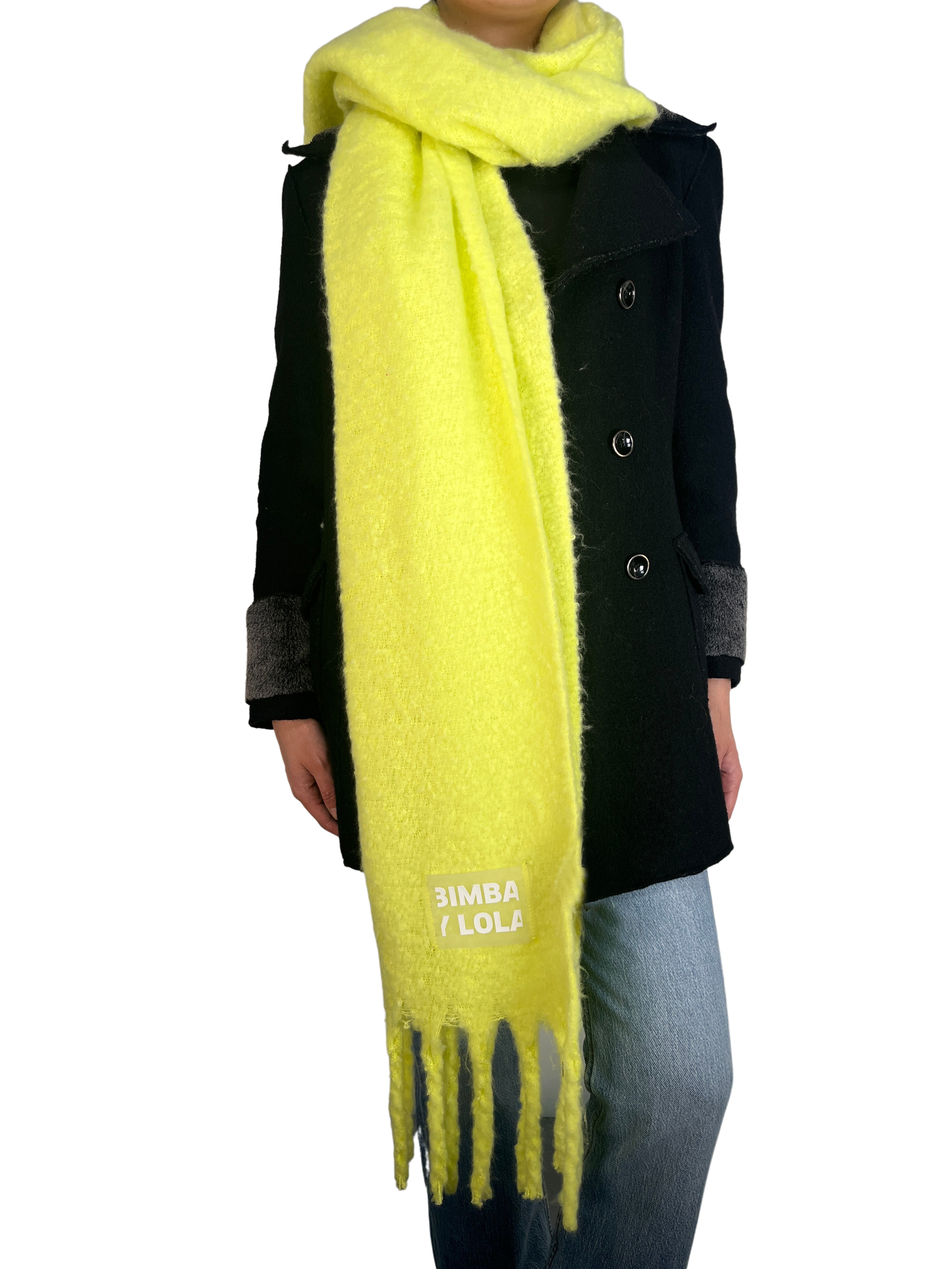 bimba y lola bufanda amarilla