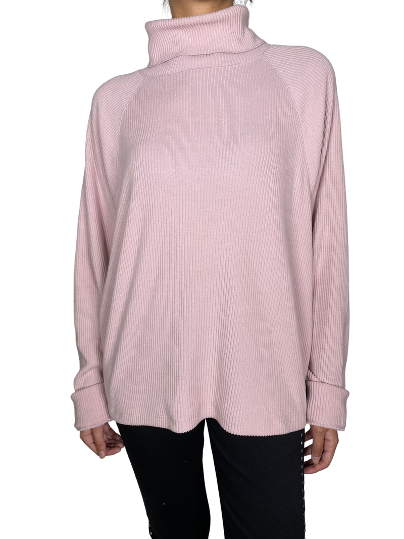Sweater Rib Rosado
