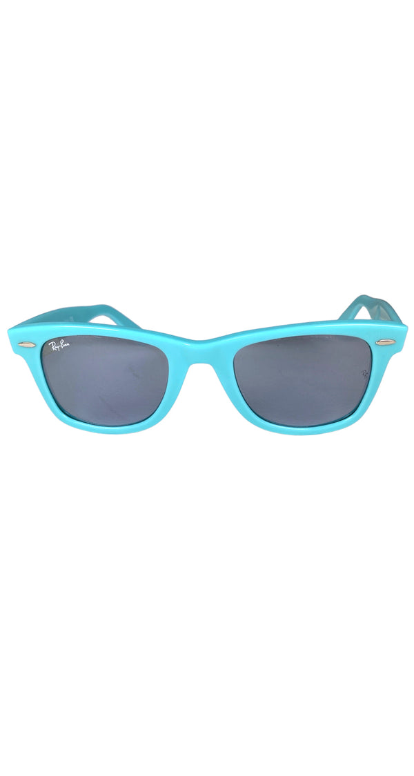 Anteojos Wayfarer Turquesa
