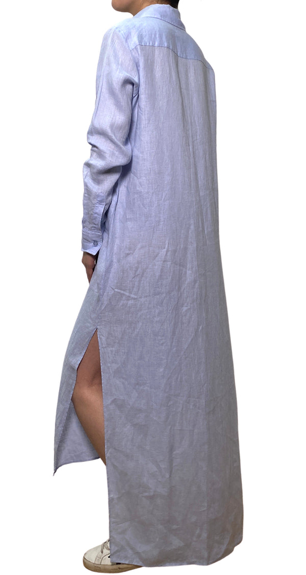Túnica Lino Azul