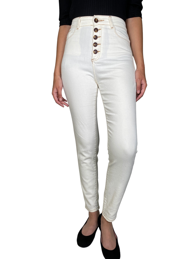 Jeans Blanco Skinny