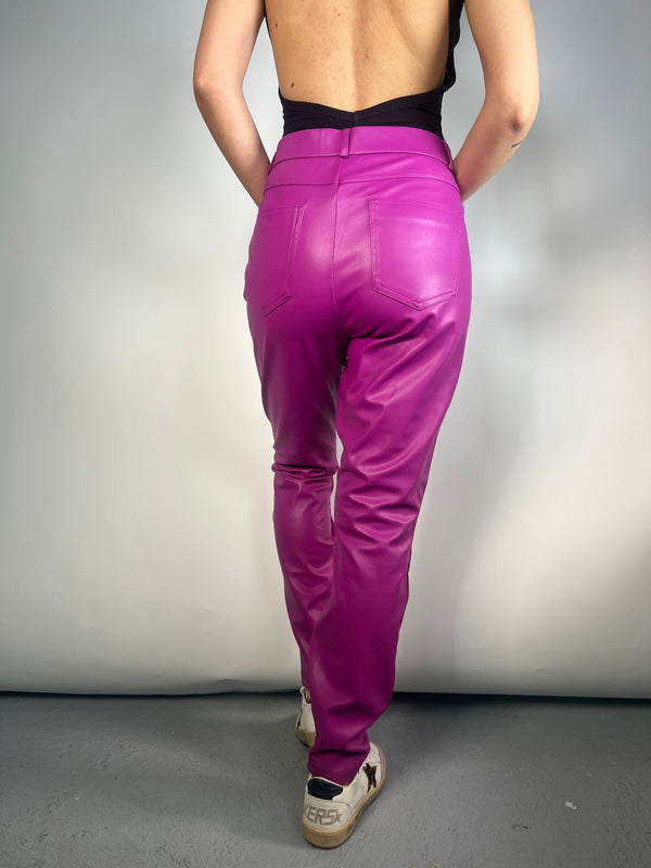 Pantalón Cuero Vegano